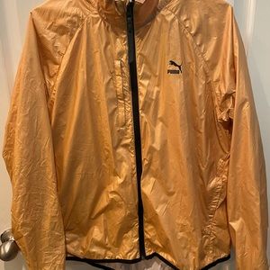Gold Puma Windbreaker